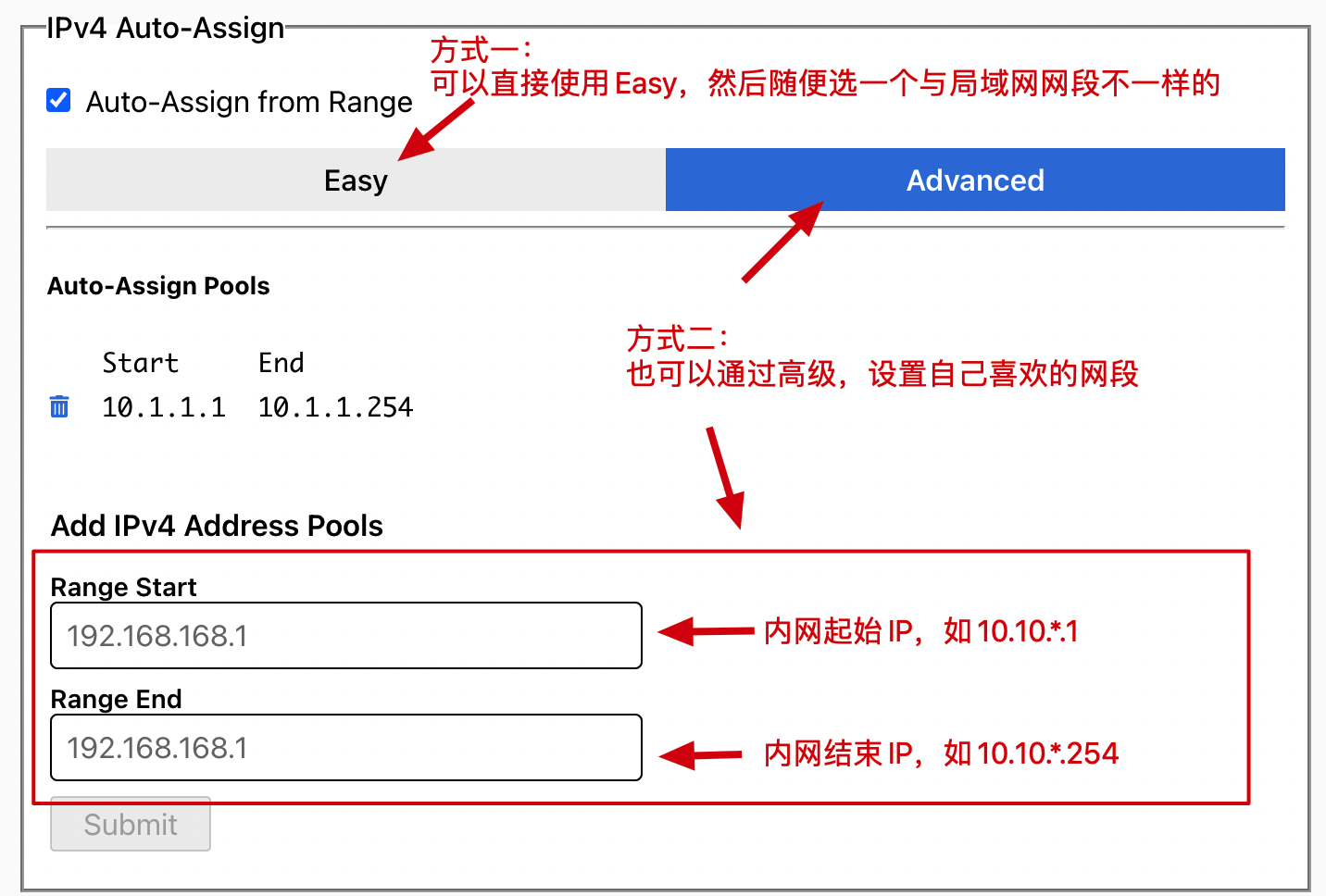 ZeroTier Website Network IPv4 Assign